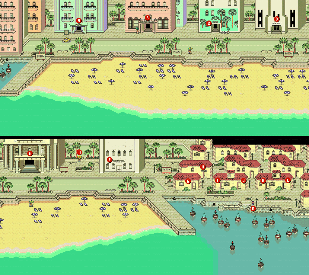 サマーズの地図 マザー2 ギーグの逆襲 攻略 Mother2 攻略 ゲーム攻略メモ